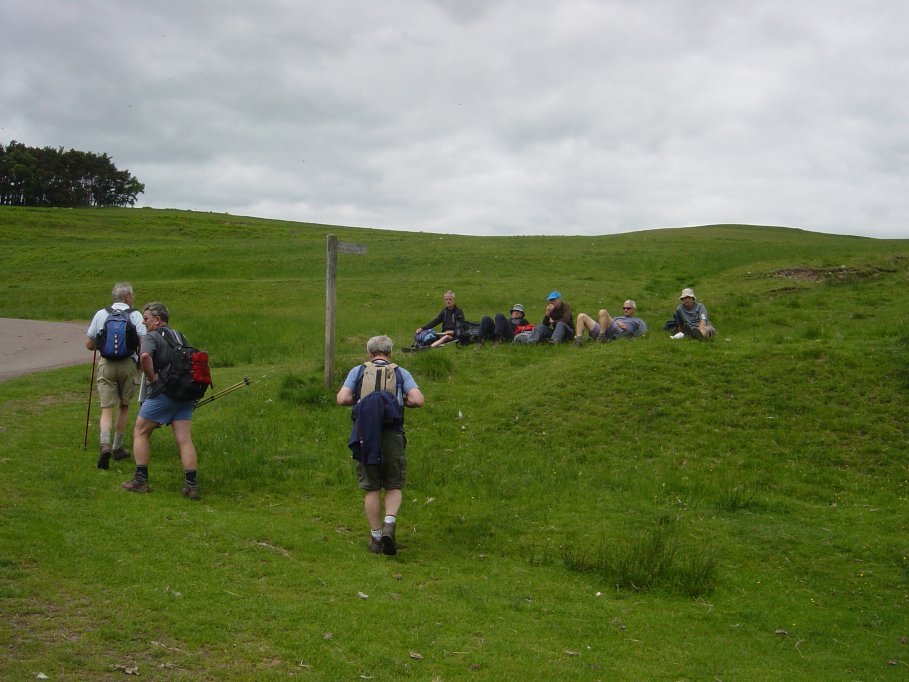 Somewhere on the St Cuthberts way